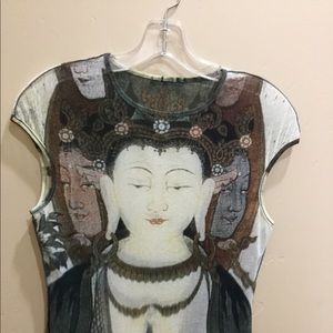 Vividness Tam Shear Top